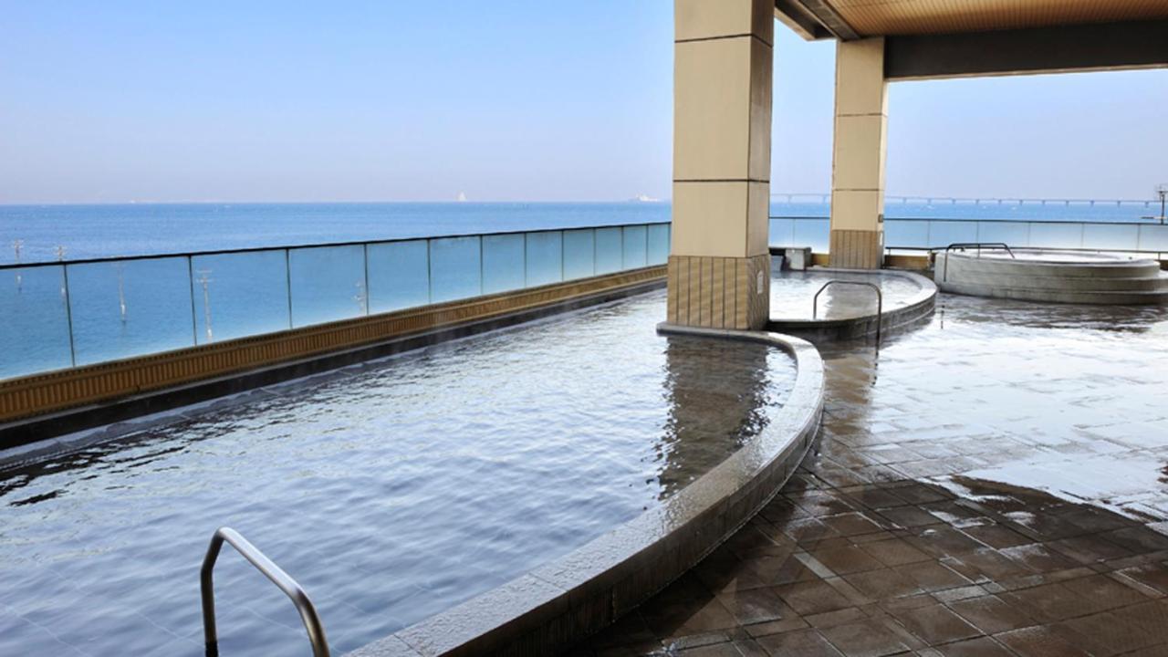 Ryugujo Spa Hotel Mikazuki Fujimitei Кисарадзу Экстерьер фото