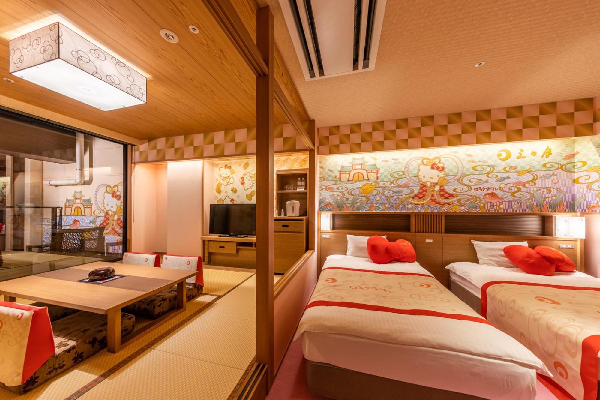 Ryugujo Spa Hotel Mikazuki Fujimitei Кисарадзу Экстерьер фото